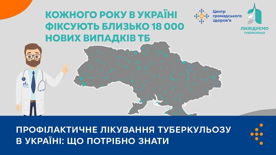 Профілактичне лікування туберкульозу в Україні: що потрібно знати Профілактичне лікування туберкульозу в Україні: що потрібно знати